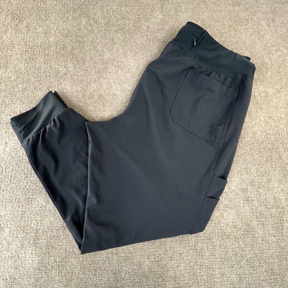 Cherokee Iflex Scrub Pants Women LP Gray High Rise‎ Stretch Tapered Leg Medical